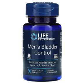 Thực phẩm chức năng Life Extension Men's Bladder Control 30 Vegetarian Capsules 737870230632