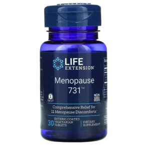 Thực phẩm chức năng Life Extension Menopause 731 30 Enteric Coated Vegetarian Tablets 737870220435