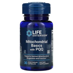 Thực phẩm chức năng Life Extension Mitochondrial Basics with PQQ 30 Vegetable Capsules 737870186939