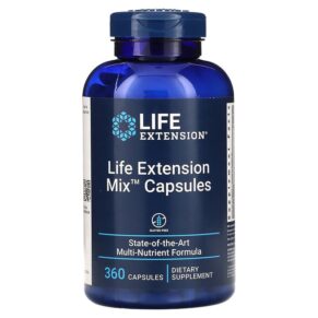 Thực phẩm chức năng Life Extension Mix Capsules 360 Capsules 737870235439
