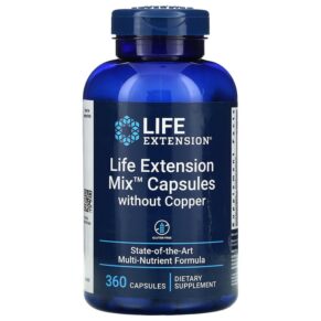 Thực phẩm chức năng Life Extension Mix Capsules without Copper 360 Capsules 737870236436