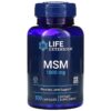 Thực phẩm chức năng Life Extension MSM 1.000 mg 100 Capsules 737870451105