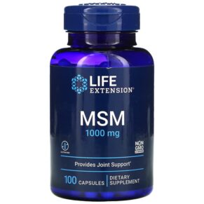Thực phẩm chức năng Life Extension MSM 1.000 mg 100 Capsules 737870451105