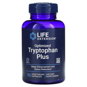 Thực phẩm chức năng Life Extension Optimized Tryptophan Plus 90 Vegetarian Capsules 737870172192