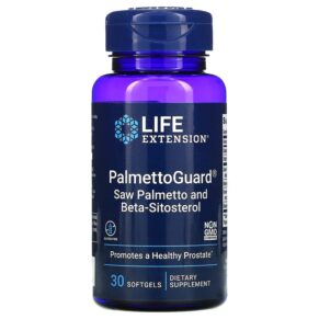 Thực phẩm chức năng Life Extension PalmettoGuard Saw Palmetto and Beta-Sitosterol 30 Softgels 737870178934