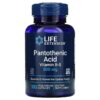 Thực phẩm chức năng Life Extension Pantothenic Acid Vitamin B-5 500 mg 100 Vegetarian Capsules 737870202813