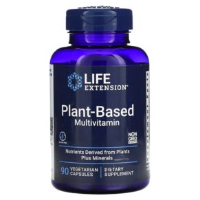 Thực phẩm chức năng Life Extension Plant-Based Multivitamin 90 Vegetarian Capsules 737870242895