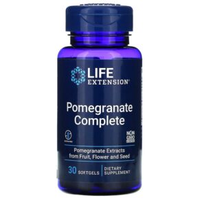 Thực phẩm chức năng Life Extension Pomegranate Complete 30 Softgels 737870195337