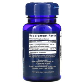 Life Extension Pomegranate Fruit Extract 30 Vegetarian Capsules 3 Thực phẩm bổ sung Life Extension Pomegranate Fruit Extract 30 Vegetarian Capsules 737870956037