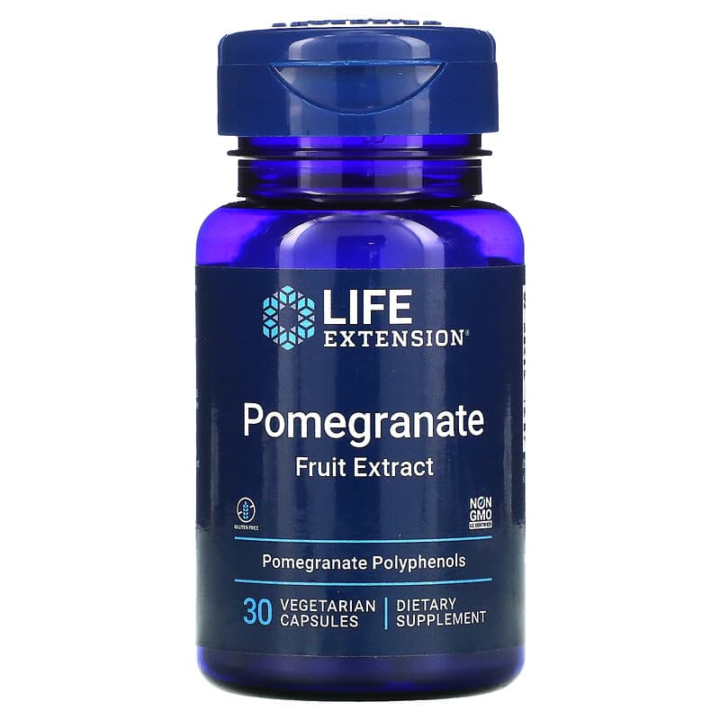 Life Extension Pomegranate Fruit Extract 30 Vegetarian Capsules 8 Thực phẩm chức năng Life Extension Pomegranate Fruit Extract 30 Vegetarian Capsules 737870956037