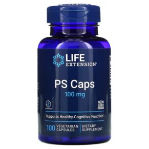 Thực phẩm chức năng Life Extension PS Caps 100 mg 100 Vegetarian Capsules 737870167617