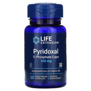 Thực phẩm chức năng Life Extension Pyridoxal 5'-Phosphate Caps 100 mg 60 Vegetarian Capsules 737870121763