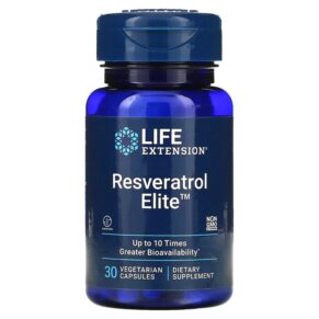 Thực phẩm chức năng Life Extension Resveratrol Elite 30 Vegetarian Capsules 737870221067