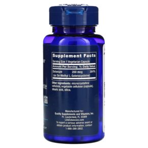 Life Extension Se-Methyl L- Selenocysteine 200 mcg 90 Vegetarian Capsules 3 Thực phẩm bổ sung Life Extension Se-Methyl L- Selenocysteine 200 mcg 90 Vegetarian Capsules 737870187998