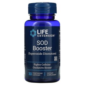 Thực phẩm chức năng Life Extension SOD Booster 30 Vegetarian Capsules 737870236139