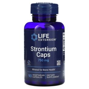 Thực phẩm chức năng Life Extension Strontium Caps 250 mg 90 Vegetarian Capsules 737870147695
