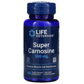 Thực phẩm chức năng Life Extension Super Carnosine 500 mg 60 Vegetarian Capsules 737870202066