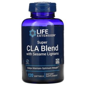Thực phẩm chức năng Life Extension Super CLA Blend with Sesame Lignans 120 Softgels 737870818120