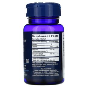 Thực phẩm bổ sung Life Extension Super Ubiquinol CoQ10 with Enhanced Mitochondrial Support 100 mg 60 Softgels 737870142669