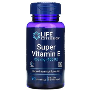 Thực phẩm chức năng Life Extension Super Vitamin E 268 mg (400 IU) 90 Softgels 737870186397