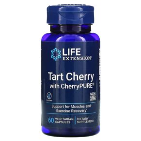 Thực phẩm chức năng Life Extension Tart Cherry with CherryPURE 60 Vegetarian Capsules 737870202363
