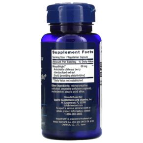 Thực phẩm bổ sung Life Extension Tear Support with MaquiBright Maqui Berry Extract 60 mg 30 Vegetarian Capsules 737870191834