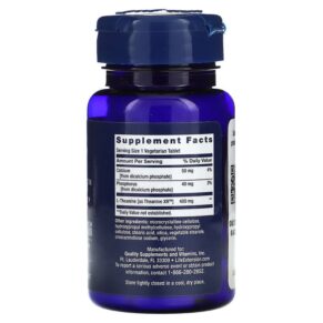 Thực phẩm bổ sung Life Extension Theanine XR Stress Relief 30 Vegetarian Tablets 737870242932