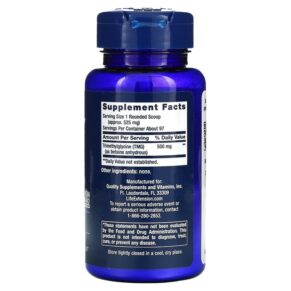Thực phẩm bổ sung Life Extension TMG Powder (Trimethylglycine) 1.76 oz (50 g) 737870349051