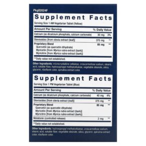 Thực phẩm bổ sung Life Extension Triple Action Blood Pressure AM/PM 2 Pack 30 Vegetarian Tablets Each 737870202462