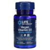Thực phẩm chức năng Life Extension Vegan Vitamin D3 125 mcg (5000 IU) 60 Vegan Capsules 737870242260