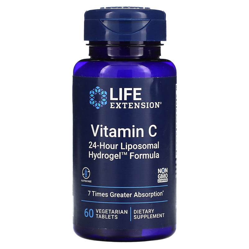 Life Extension Vitamin C 60 Vegetarian Tablets 8 Thực phẩm chức năng Life Extension Vitamin C 60 Vegetarian Tablets 737870250166