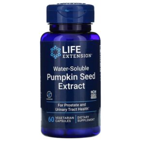 Thực phẩm chức năng Life Extension Water-Soluble Pumpkin Seed Extract 60 Vegetarian Capsules 737870120964