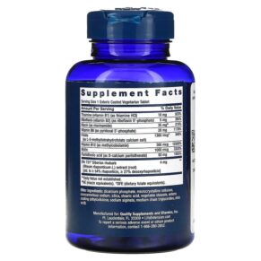 Thực phẩm bổ sung Life Extension Youthful Woman 40+ with B-Complex 30 Enteric Coated Vegetarian Tablets 737870250739