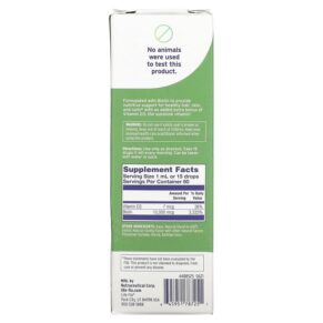 Thực phẩm bổ sung Life-flo Biotin Drops Natural Vanilla 2 fl oz (59 ml) 645951787251