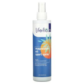 Thực phẩm chức năng Life-flo Magnesium Oil Sport Spray 8 fl oz (237 ml) 645951836638