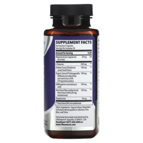 Thực phẩm bổ sung LifeSeasons Anxie-T Stress Support 60 Veg Capsules 853760002155