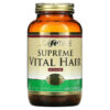Thực phẩm chức năng LifeTime Vitamins Supreme Vital Hair with MSM 120 Capsules 053232200755