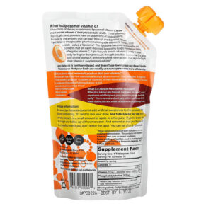 Thực phẩm bổ sung Lipo Naturals Liposomal Vitamin C from Sunflowers 15 oz (443 ml) 864548000003