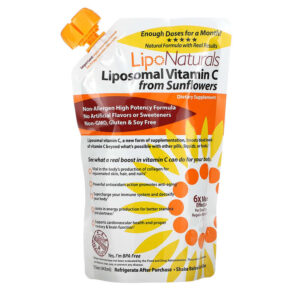 Thực phẩm chức năng Lipo Naturals Liposomal Vitamin C from Sunflowers 15 oz (443 ml) 864548000003