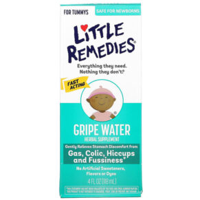 Thực phẩm chức năng Little Remedies Gripe Water For Tummys 4 fl oz (118 ml) 756184122778