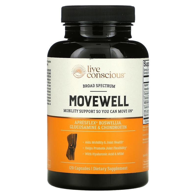 Live Conscious MoveWell 120 Capsules 8 Thực phẩm chức năng Live Conscious MoveWell 120 Capsules 850008273032