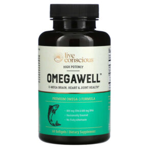 Thực phẩm chức năng Live Conscious OmegaWell High Potency 60 Softgels 850008273100