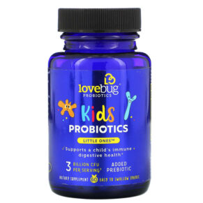 Thực phẩm chức năng LoveBug Probiotics Kids Probiotics Little Ones 3 Billion CFU 60 Easy To Swallow Spheres 861383000311