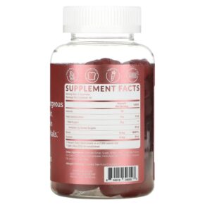 Thực phẩm bổ sung LxH Biotin Gummies 90 Vegetarian Gummies 850019396003