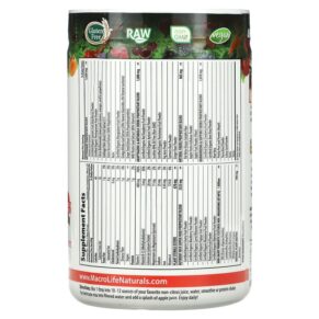 Macrolife Naturals Miracle Reds Superfood Goji-Pomegranate-Acai-Mangosteen 10 oz (283.5 g) 3 Thực phẩm bổ sung Macrolife Naturals Miracle Reds Superfood Goji-Pomegranate-Acai-Mangosteen 10 oz (283.5 g) 852434001036