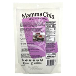 Mamma Chia Chia Pudding Mix Dark Chocolate 5.3 oz (150 g) 3 Thực phẩm bổ sung Mamma Chia Chia Pudding Mix Dark Chocolate 5.3 oz (150 g) 856516005950