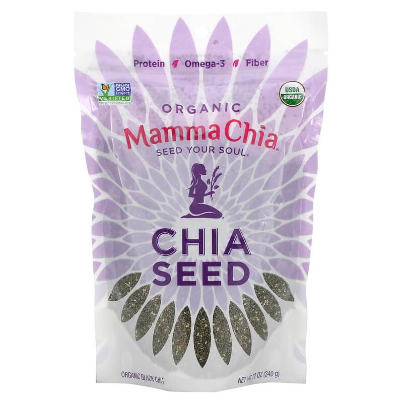 Mamma Chia Organic Chia Seed 12 oz (340 g) 8 Thực phẩm chức năng Mamma Chia Organic Chia Seed 12 oz (340 g) 856516002331