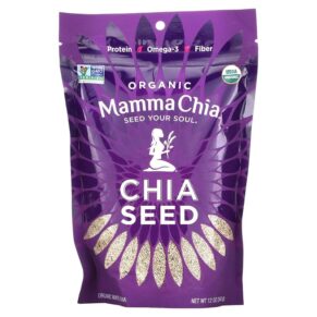 Thực phẩm chức năng Mamma Chia Organic White Chia Seed 12 oz (340 g) 856516002348