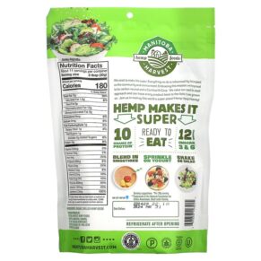 Thực phẩm bổ sung Manitoba Harvest Hemp Hearts Organic Shelled Hemp Seeds Delicious Nutty 12 oz (340 g) 697658203015