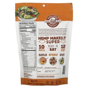Thực phẩm bổ sung Manitoba Harvest Hemp Hearts Shelled Hemp Seeds Delicious Nutty Flavor 16 oz (454 g) 697658201219